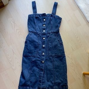 Gap Denim Women’s Blue Sleeveless Dress Size S